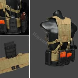 Colete tático Ultra Light Molle para homens, Swat masculino de batalha, cintos airsoft, colete ao ar livre, equipamento de caça, roupas CS - Image 2