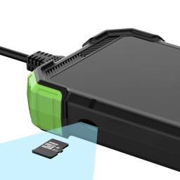 Câmera endoscópica de lente dupla, tela ips de 4.3 polegadas, hd1080p, vídeo, sonda usb, bolsa de ferramentas, boroscópio de inspeção de carro, à prova d'água, 9leds, 2600mah - Image 5
