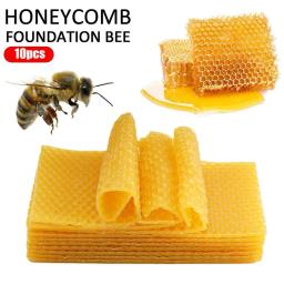 Cera De Abelha Folhas De Fundação, Vela Fazendo, Kits De DIY, Fabricante De Velas De Mel, Cera De Abelhas Completo, Honeycom, 10Pcs - Image 1