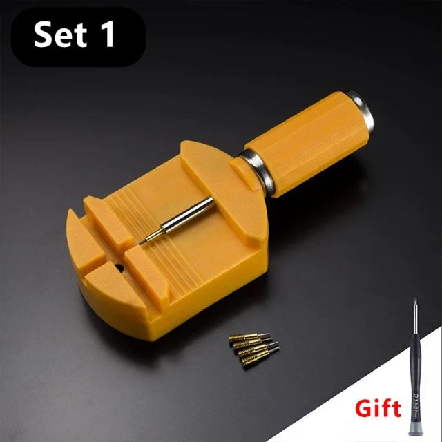 Ferramenta de Reparo de Pulseira de Relógio Ajustável para Ajuste de Metal 20mm