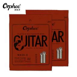 Orphee-Nylon Guitarra Clássica Cordas, NX35-C BLack, Adequado para Iniciantes, Acessórios de Guitarra, 6Pcs Set - Image 5