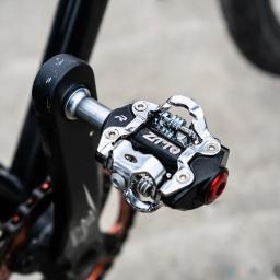 ZTTO-Pedal com travamento automático com clipes, peças de bicicleta ultraleves, pedais sem clipes, ciclismo de estrada, duplo lado - Image 2