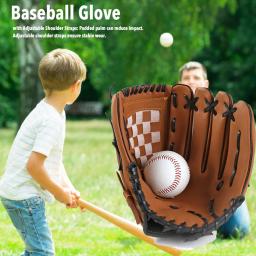 Apanhador de luva de beisebol esporte ao ar livre, Equipamento de prática, mão esquerda, crianças, adolescentes, adultos - Image 1