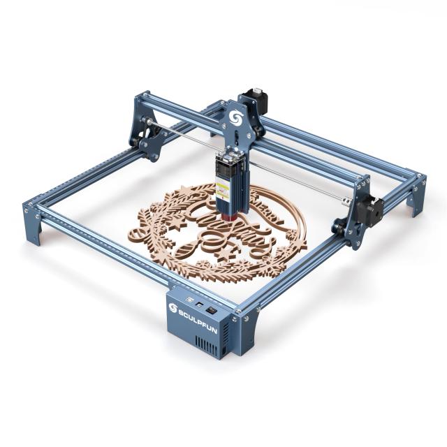 Máquina de Gravação a Laser Sculpfun S9 - Corte e Marcação em Madeira e Acrílico 410x420mm do México