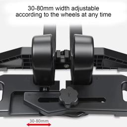 Universal Indoor Bicycle Stand, bicicleta Stands, roda ajustável Bike Display Shelf, piso ao ar livre - Image 5