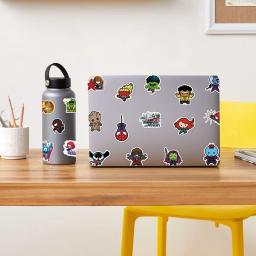 Disney os vingadores marvel adesivos para portátil telefone snowboard bagagem geladeira diy decalque brinquedo do miúdo graffiti adesivo presente - Image 5