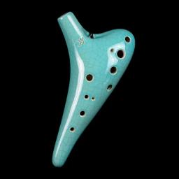 Cerâmica Ocarina Instrumento Musical, 12 Buracos, Alto Tone, C Legend, Profissional Instrumentos Musicais Acessório - Image 4