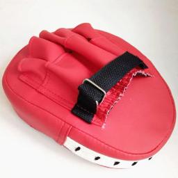 Alvo De Mão De Boxe Curvo, Kick Luvas De Boxe, Pad Tailandês, Sanda Pad, Luta Livre, Treinamento De Karatê, Alvo De Mão PU Espessado, 1 Pc - Image 1