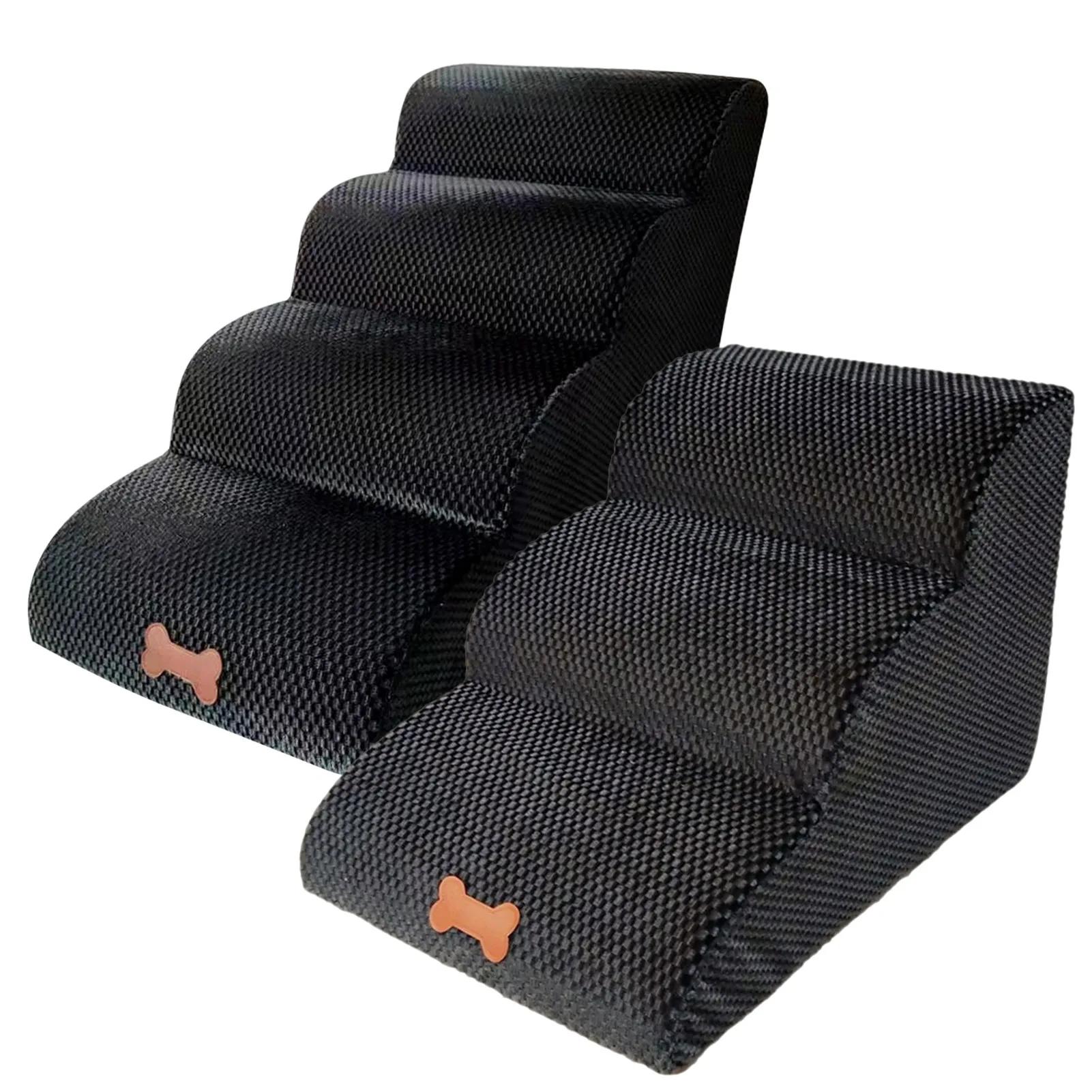 Cão Escadas 3 Passos Escadas Para Pequeno Cão Gato Pet Rampa Escada Anti-derrapante Removível Cães Cama Escadas Pet Supplies - Image 1
