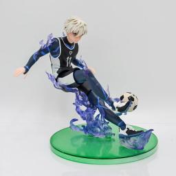 Figura de Ação Anime Blue Lock Seishirou, Boneca Modelo Colecionável, Bluelock Seishiro Nagi, Brinquedos de Pesquisa, Presentes, 18cm, #2056 - Image 6