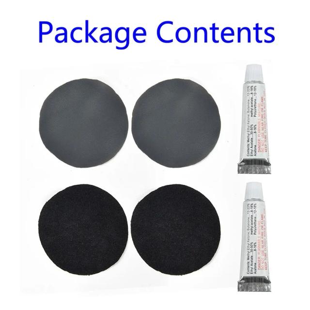 Kit Profissional de Reparo Inflável com Patches de PVC Adesivo para Colchões de Ar e Equipamentos Aquáticos - 2 Conjuntos