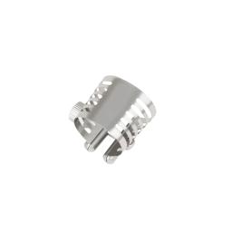 Saxofone Alto com Cap, Metal Buckle Clamp, chapéu fosco, Fastener Acessórios, Braçadeira de ajuste, único parafuso - Image 2