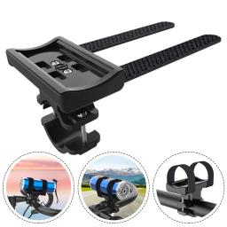 Bicicleta LED Light Bracket, bicicleta tocha, lanterna, farol, alto-falante, suporte de montagem, elástico, cinta à prova de choque, acessórios de bicicleta - Image 1