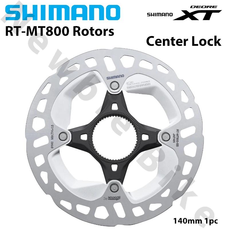 Shimano deore xt mt800 xtr mt900 rotor de freio a disco de bloqueio central RT-MT800 RT-MT900 tecnologia mtb mountain bike 160mm 180mm203mm - Image 1