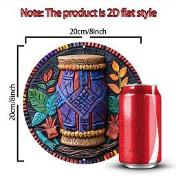 Africano Djembe Drum Metal Sign, perfeito para a primavera e verão Decor, presente ideal para o dia dos namorados, casa, escritório, quarto - Image 2