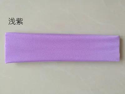 Esportes suor cabeça cabelo bandas para mulheres, ioga, ginásio, exercício, raquete de tênis, Badminton Grip, estiramento headbands - Image 1