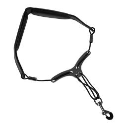 YOUZI-Saxofone Cinta de Pescoço, Cinto Antiderrapante, Fivela De Metal, Cordão De Couro, Universal - Image 2