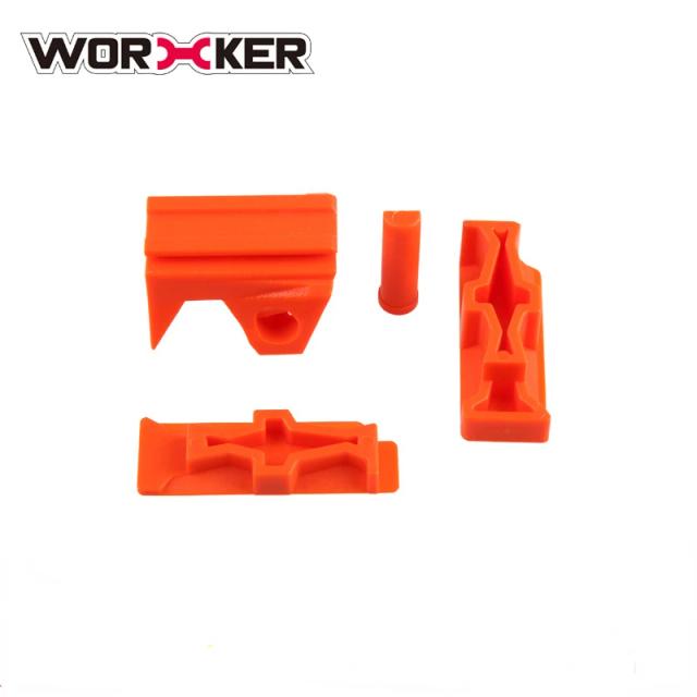 Acessórios Modificados para Nerf Stryfe STF com Base Picatinny e Adaptadores Laterais