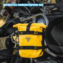 Para bmw r1200gs r1250gs adv para honda nc750x cb500x quadro da motocicleta barras de acidente saco à prova dwaterproof água pára-choques ferramenta reparo saco colocação - Image 3