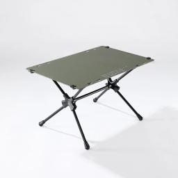CAMPINGMOON T-510 IGT Mesa de acampamento tática com armazenamento portátil ao ar livre dobrável mesa de piquenique mesa tática de liga de alumínio - Image 6