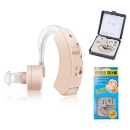 2023 Super Mini Hearing Aid Ear Amplificador de Som Tom Ajustável Hearing Aids Amplificador de Ouvido Portátil para Surdos Idosos - Image 1