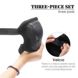 Conjunto de engrenagem protetora para homens e mulheres, cotovelo, pulso, joelheiras, skate, rolo, ciclismo, bicicleta - Image 4