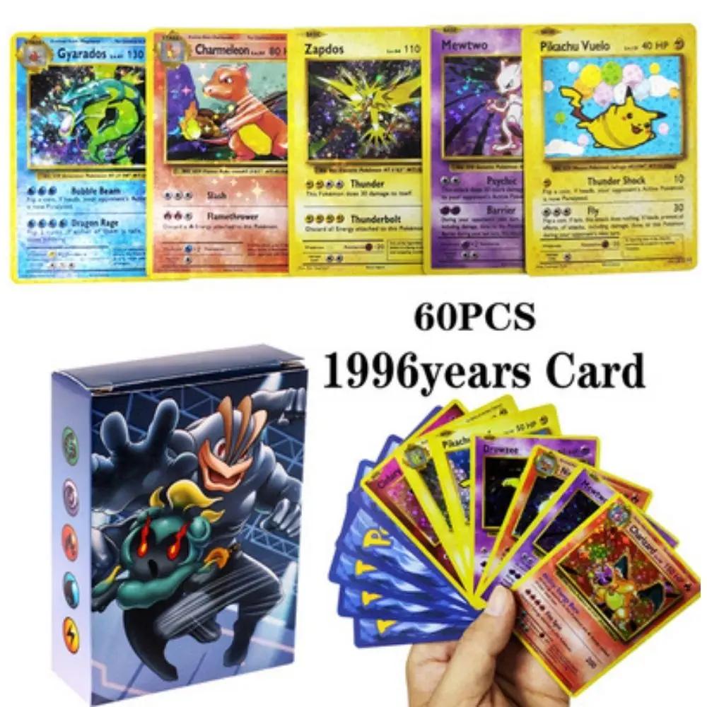 Pokemon cartão vstar etiqueta equipe gx vmax treinador energia brilhando jogo castellano inglês francês coreano espanhol alemão brinquedos - Image 1