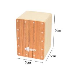 Instrumento de percussão de madeira portátil Viagem Cajon Box Drum Tambor De Mão Compacto para Festa, Casa, Performance de Palco, Feriado - Image 6