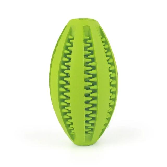 Borracha Natural para Pets: Brinquedo Mastigável e Snack Ball Super Resistente com Ação de Limpeza Dental