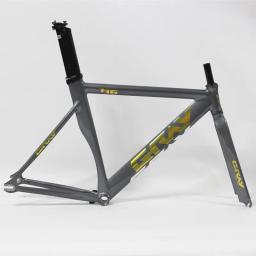 Única velocidade bicicleta Muscle Sensation Parts, Frameset,700C Alumínio Fixed Gear Frame e Fork,Track, Fixie Bike, 48cm, 52cm, F16 - Image 2
