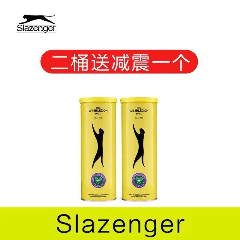 Slzenger-Canned Professional Bolas de tênis Copas, Competição Tênis Wimbledon, Schlesinger, 3 Pcs por tubo - Image 1