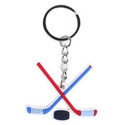 Jogador de hóquei masculino chaveiro, skate e pingente do clube de hóquei, jóias masculinas, carro, fã presente lembrança - Image 4