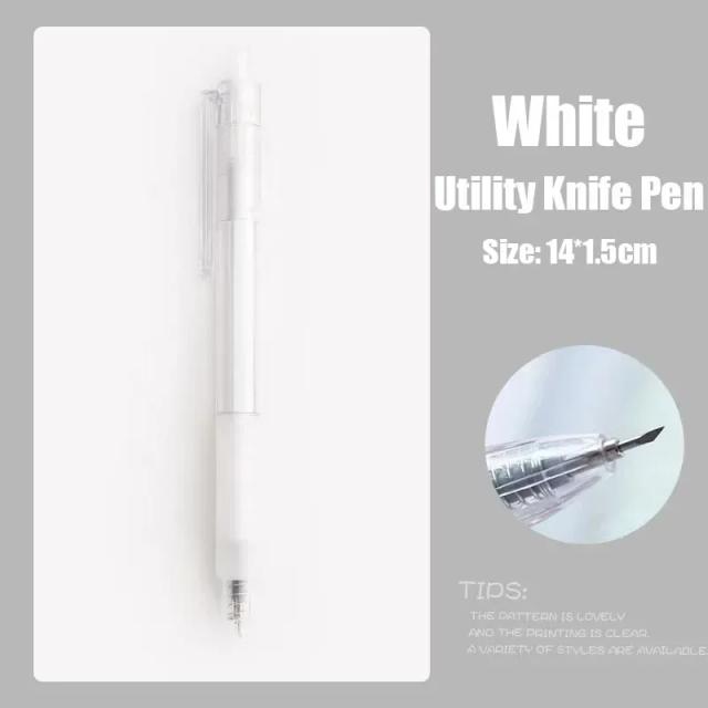Faca Caneta para Scrapbooking: Ferramenta de Corte Adesiva Ideal para Artesanato e Papelaria
