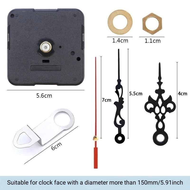 Molde de resina epóxi para relógio de silicone de 7 formas, faça você mesmo, molde grande de 15 cm com acessórios de artesanato para artesanato e decoração de casa - Image 1