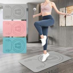 Anti-Noise Skipping Rope Mat, TPE Skipping Mat, Almofada, Absorção de choque, Equipamento de Yoga, Fitness, 6mm - Image 1
