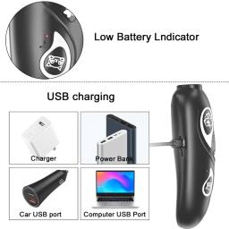 Ultrasonic Dog Chaser, Parar Agressivo, Animal Ataques Repeller, Lanterna, Dog Training Equipment, Dispositivo Anti Latido, Novo - Image 2
