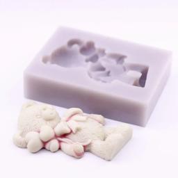 Molde De Silicone Do Urso De Balão, Bolo De Fondant, Chocolate, Cozimento De Doces, Artesanato De Açúcar, Pastelaria, Molde De Cozimento, Aniversário, Ferramentas De Decoração De Casamento - Image 6