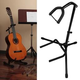 Universal Guitar Stand com suporte do pescoço, tripé, Floor Stand para guitarras elétricas acústicas, Ukulele baixo e Banjo - Image 5
