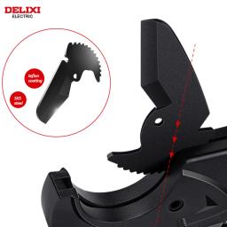 DELIXI-Tubo elétrico cortador, Tesoura de tubos, SK5 Material Ratchet cortador, PVC, PU, PP, PE Mangueira de corte, Ferramenta manual para encanador, Homeowner - Image 2