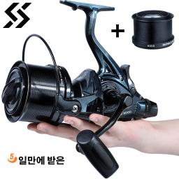 Sougayilang Dyd9000-12000 Metal Completo Molinete De Pesca 13+1BB 25kg Max Arraste Carretel de energia para água salgada Trolling Surf Pesca - Image 1