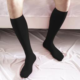Meias de futebol elásticas para homens e mulheres, meias de futebol, compressão ultrafina, sem costura, tubo alto, sexy, cor doce, nova - Image 2