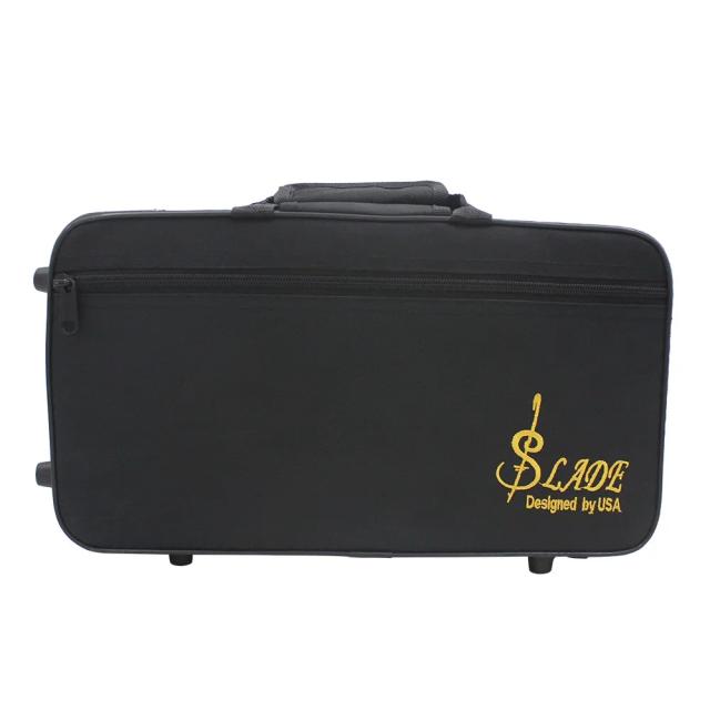 Maleta de Armazenamento para Clarinete SLADE em Oxford Preto - Bolsa Impermeável para Instrumentos de Sopro com Design Square