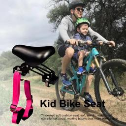 Novo destacável frente montado crianças mtb assento da bicicleta universal mountain bike assento dianteiro esteira crianças cadeira de segurança sela - Image 2