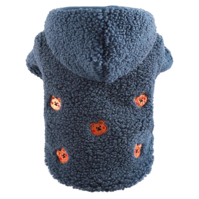 Casaco de Inverno com Capuz para Cães e Gatos - Jaqueta Quente para Chihuahua, Yorkie e Pugs