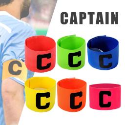 Capitão Braçadeira para Treinamento de Competição, Arm Band, Capitão Braçadeira, Banda Ajustável para Futebol e Futebol, Group Band, 1PC - Image 1