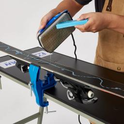 Ferro da cera do snowboard do esqui de xcman com placa base ondulada e boa precisão de controle de alta temperatura thermosta - Image 6