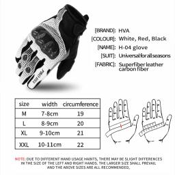 Luvas de couro para motociclismo masculino, equipamento protetor, respirável, verão, motocicleta, moto, motocross, ciclismo - Image 6