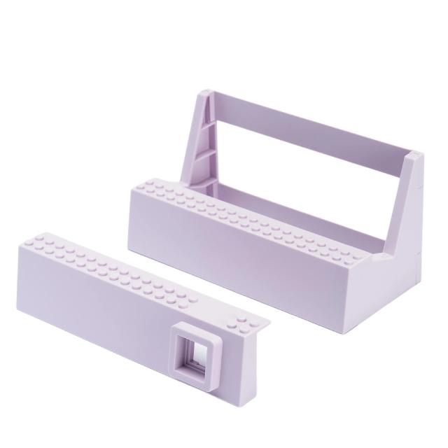 Suporte de Teclado Plug-in com Painel Substituível para Exibição e Decoração de Edifícios e Blocos Ornamentais