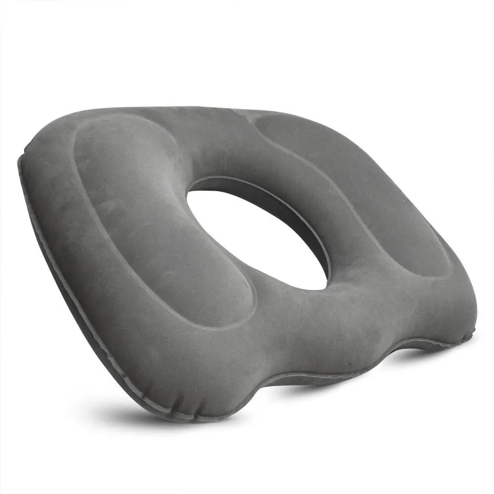 Inflável Donut Hemorrhoid Seat Cushion Pad, Almofada De Massagem, Cadeira, Assento De Carro, Escritório, Cadeira De Rodas, Alívio Da Dor, Nádega - Image 1