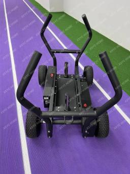 Tanque do treinamento do atletismo, equipamento ajustável da resistência, trenó do peso-rolamento - Image 2